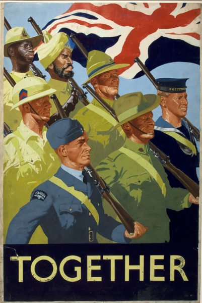 Affiche de propagande de l'Empire Britannique